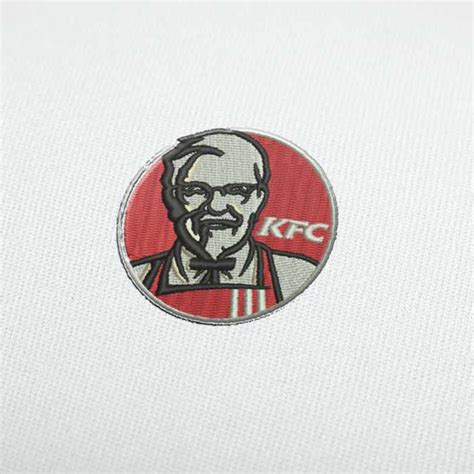 KFC Logo Embroidery Design Download - EmbroideryDownload