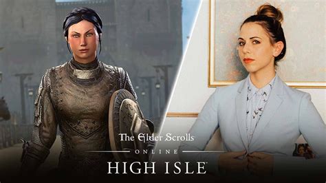 The Elder Scrolls Online Laura Bailey incarne Isobel Véloïse YouTube