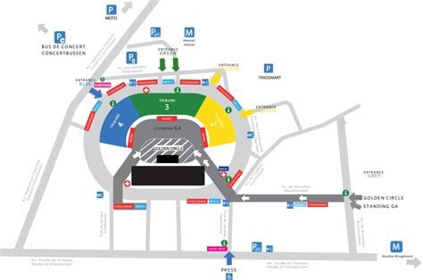 King Baudouin Stadium Seating Map With Rows Parking Tickets