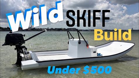 SKIFF BOAT BUILD YouTube