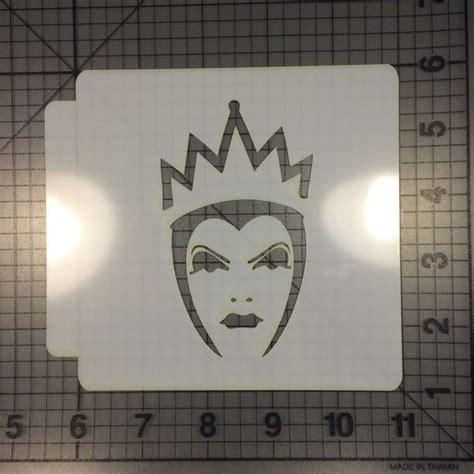 Evil Queen 100 Stencil | JB Cookie Cutters