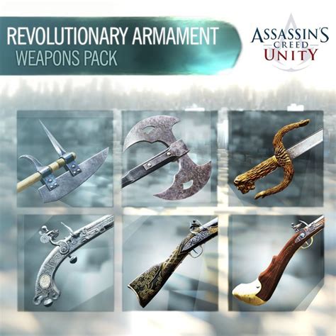 Assassin S Creed Unity Revolutionary Armament Weapons Pack