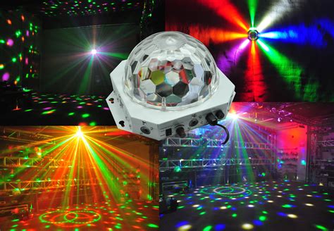 Luz Led Estrobosc Pica Para Fiesta De Dj Globo M Gico De W Colores