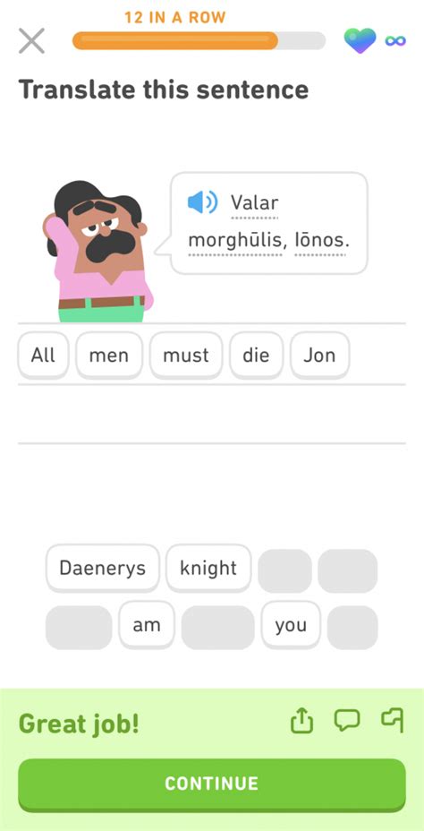 High Valyrian on Duolingo - EVERYTHING You Need To Know - duoplanet