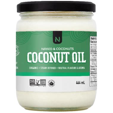 Buy Naked Coconuts Unscented Coconut Oil Small At Well Ca Free