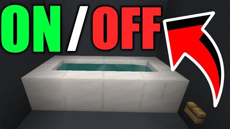 How To Make Working Bathtub Minecraft Pe Youtube