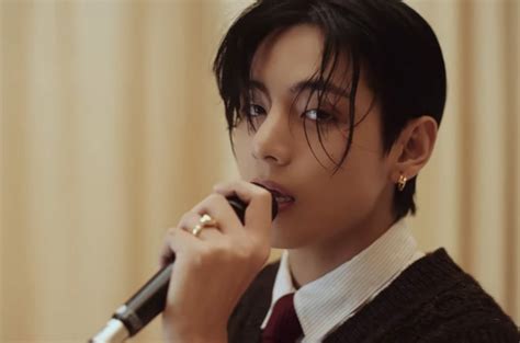 Bts V Croons New Single Fri End S In Live Performance Video