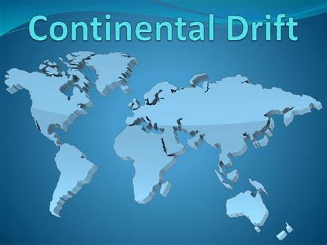 Continental Drift Interactive Map