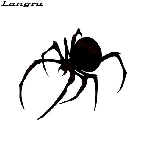 Black Widow Spider Decal