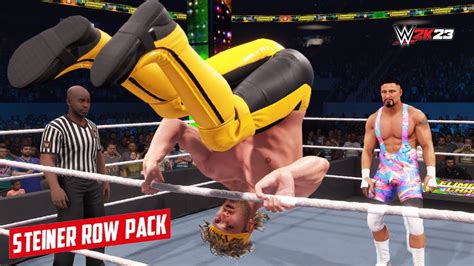 Wwe K Steiner Row Dlc Pack All New Moves Over Moves Youtube