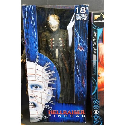 Boxed Neca Hellraiser Pinhead 18 Inch Action Figure Opened But In Vg