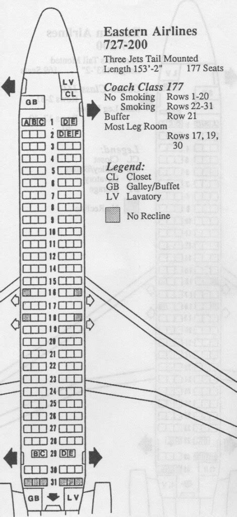 Spirit Airlines Seating Chart