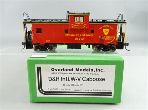 Ho Brass Model Omi D H Delaware Hudson Wide Vision Caboose