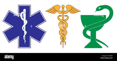 Medical Symbol Of The Emergency Star Of Life Stock Vector Image Art