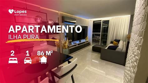 Apartamento Quartos Vaga Condominio Ilha Pura Barra Da