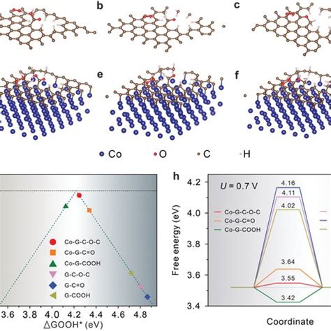 The Adsorption Models Of Intermediate Ooh On Bare G With Different