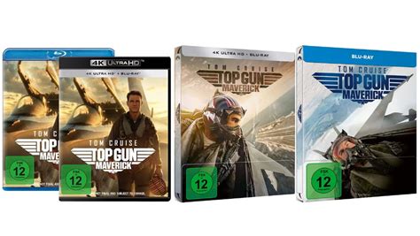 Top Gun Maverick Ab November Im K Steelbook Blu Ray Steelbook