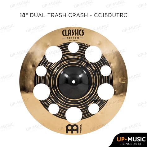 Meinl Classic Custom Dual Trash Crash