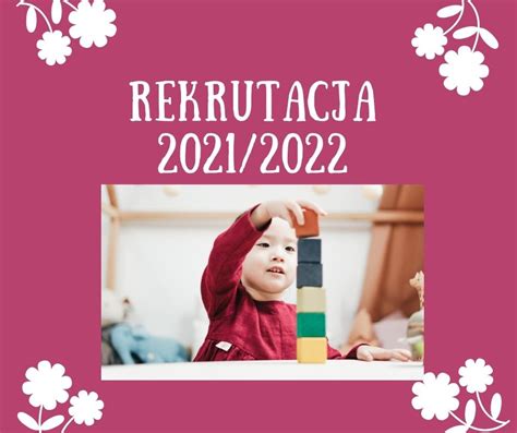 REKRUTACJA 2021 2022 Zaczarowane Przedszkole