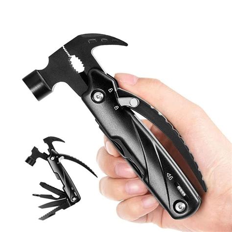 Buy Stainless Steel Mini Multifunctional Claw Hammer Outdoor Camping