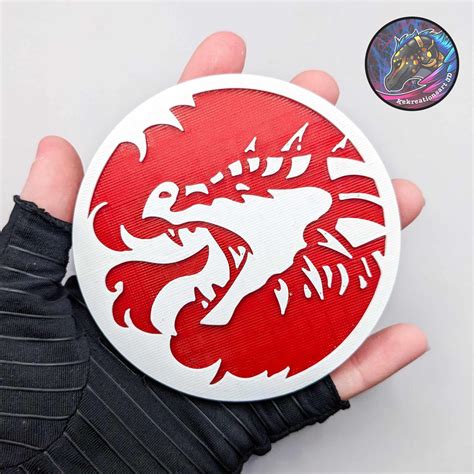 3d File Dragon Coaster Set 🐉・3d Printer Design To Download・cults