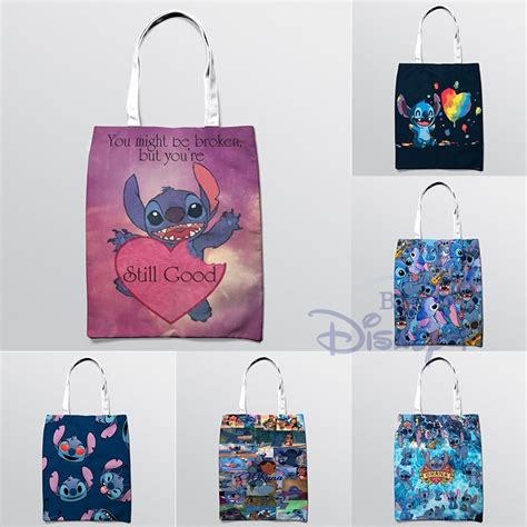 Bolso De Hombro Grande Bolsis De Mujer De Lujo Disney Lilo Puntada