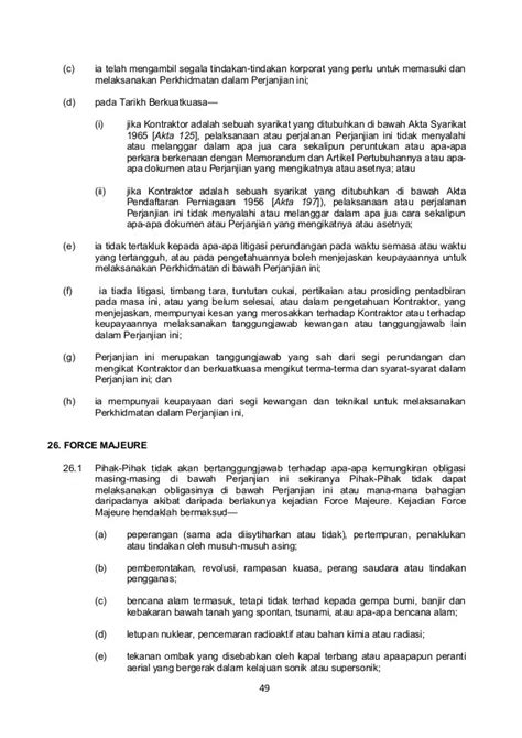 Contoh Tender Proyek 52 Koleksi Gambar