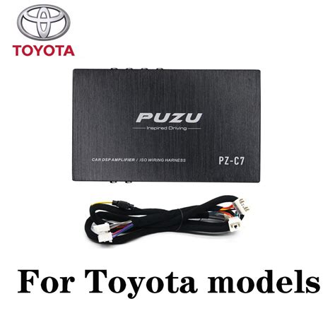 ⭐⭐⭐puzu Pz C7 Car Dsp Amplifier Iso Wiring Harness 4x150w Car Audio Amp