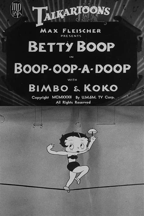 Boop Oop A Doop Short 1932 Imdb