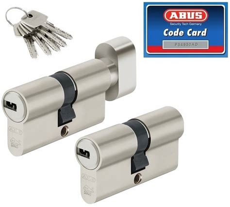 ABUS WKŁADKI DRZWIOWE 30 30 SYSTEM JEDNEGO KLUCZA 7890798089 Allegro pl