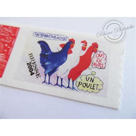 Timbre Personnalise N A Marianne Juillet Vignette Poulet Br