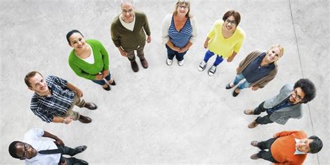 Multiethnic People Forming Circle — Stock Photo © Rawpixel 92595712