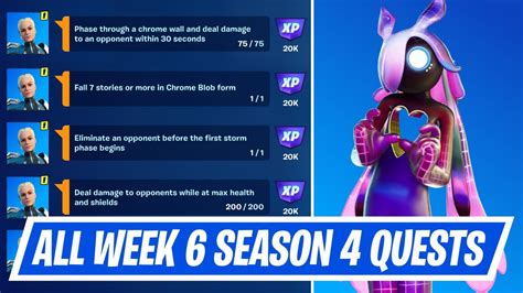 Fortnite Week 6 Quests Guide How To Complete Week 6 Weekly Challenges In Chapter 3 Season 4