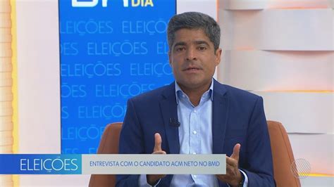 Acm Neto União Brasil é Entrevistado No Bahia Meio Dia Veja íntegra