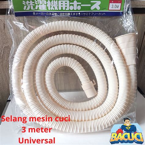 Jual Selang Pembuangan Mesin Cuci Universal 3 Meter Shopee Indonesia