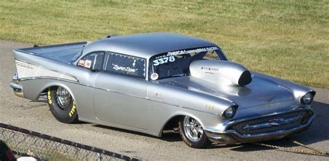 57 Chevy Drag Racing Cars Drag Racing Muscle Cars