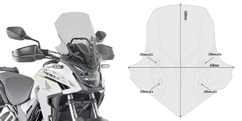 D1171S Givi Vjetrobran Za Hondu CB500X 19 23