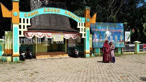 Objek Wisata Candi Agung Di Kabupaten Hulu Sungai Utara Ditutup