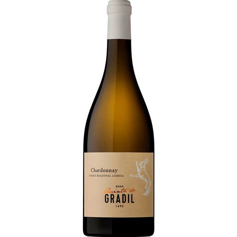 Vinho Branco Regional De Lisboa Chardonnay Garrafa 75 Cl Quinta Do