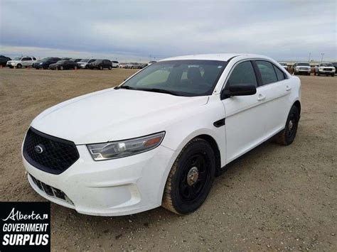 Non Operable 2013 Ford Taurus Police Interceptor Awd 4dr Car Michener