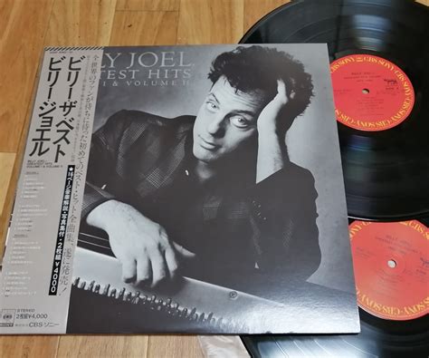 帯付 Billy Joel Greatest Hits Vol1 And Vol2 ビリー ジョエル ビリー ザ ベスト Lp2枚組