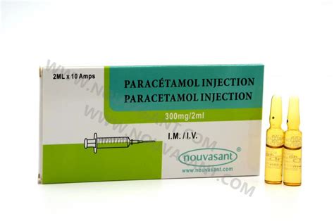 GMP Certified Paracetamol Injection 300mg 2ml 47 OFF