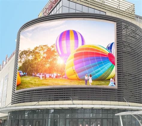 Naked Eye D Led Display D Billboard Advertising Outdoor Full Color