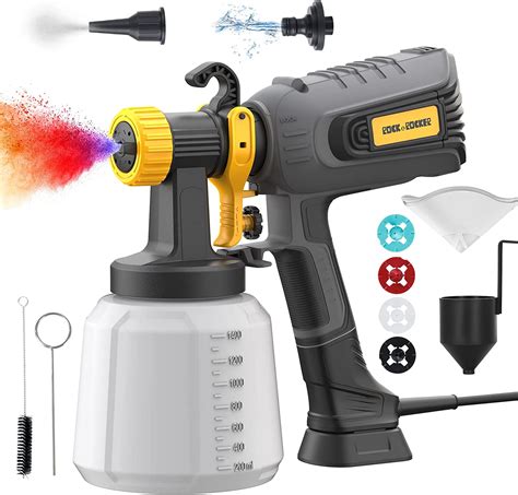 Amazon Rock Rocker Paint Sprayer HVLP Electric Spray Gun With