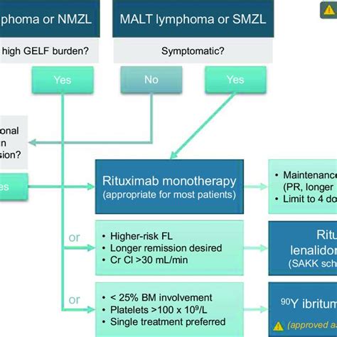 Chemotherapy Free Options For First Line Treatment In Fl Or Mzl