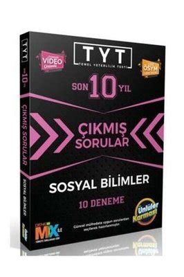 Tyt Sosyal Bilimler Son Y L Km Sorular Deneme Kolektif