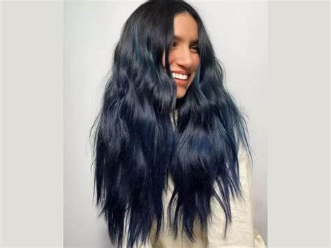 Black Hair With Blue Undertone