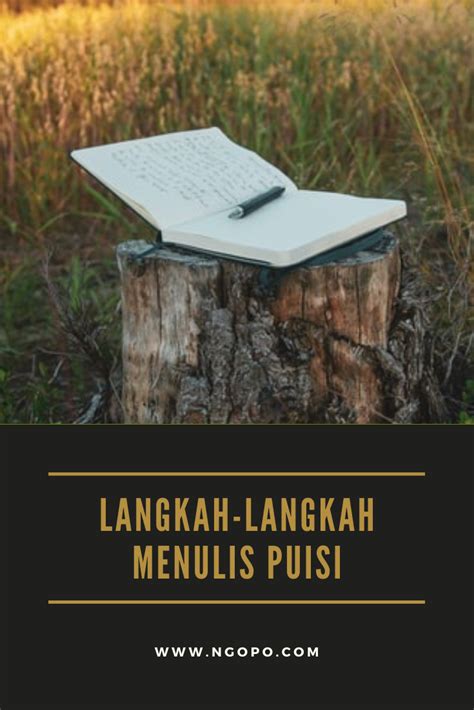 Langkah Langkah Menulis Puisi NGOOPO