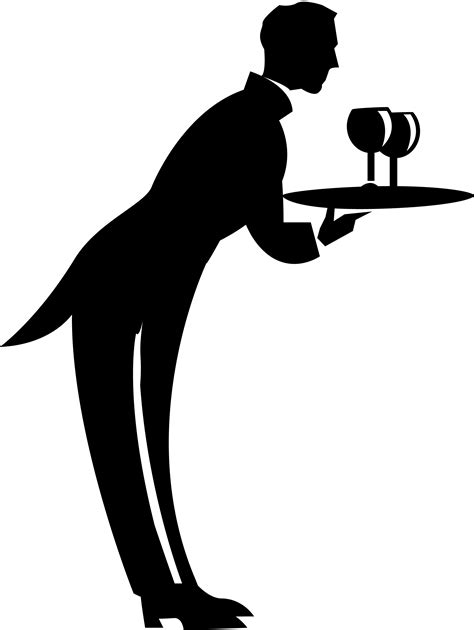 Waiter Clipart - Cliparts.co