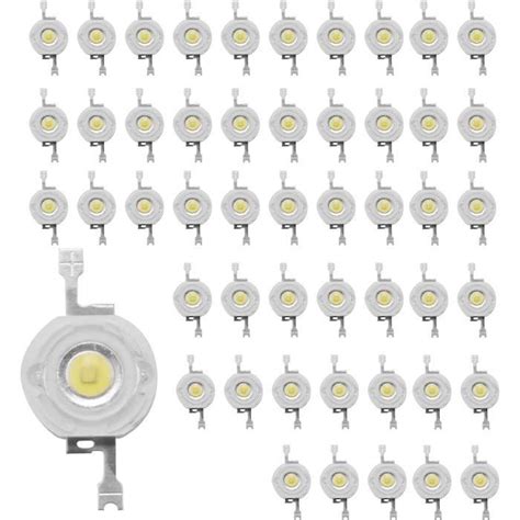 Lot De Diodes Led W Haute Blanc Froid Puce W V V H